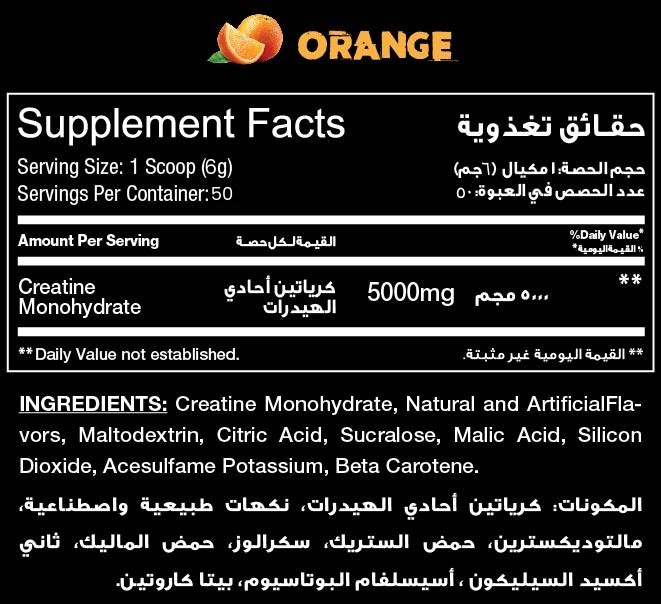 RED REX CREATINE 5000MG FLAVORED - Big Ramy Labs Egypt