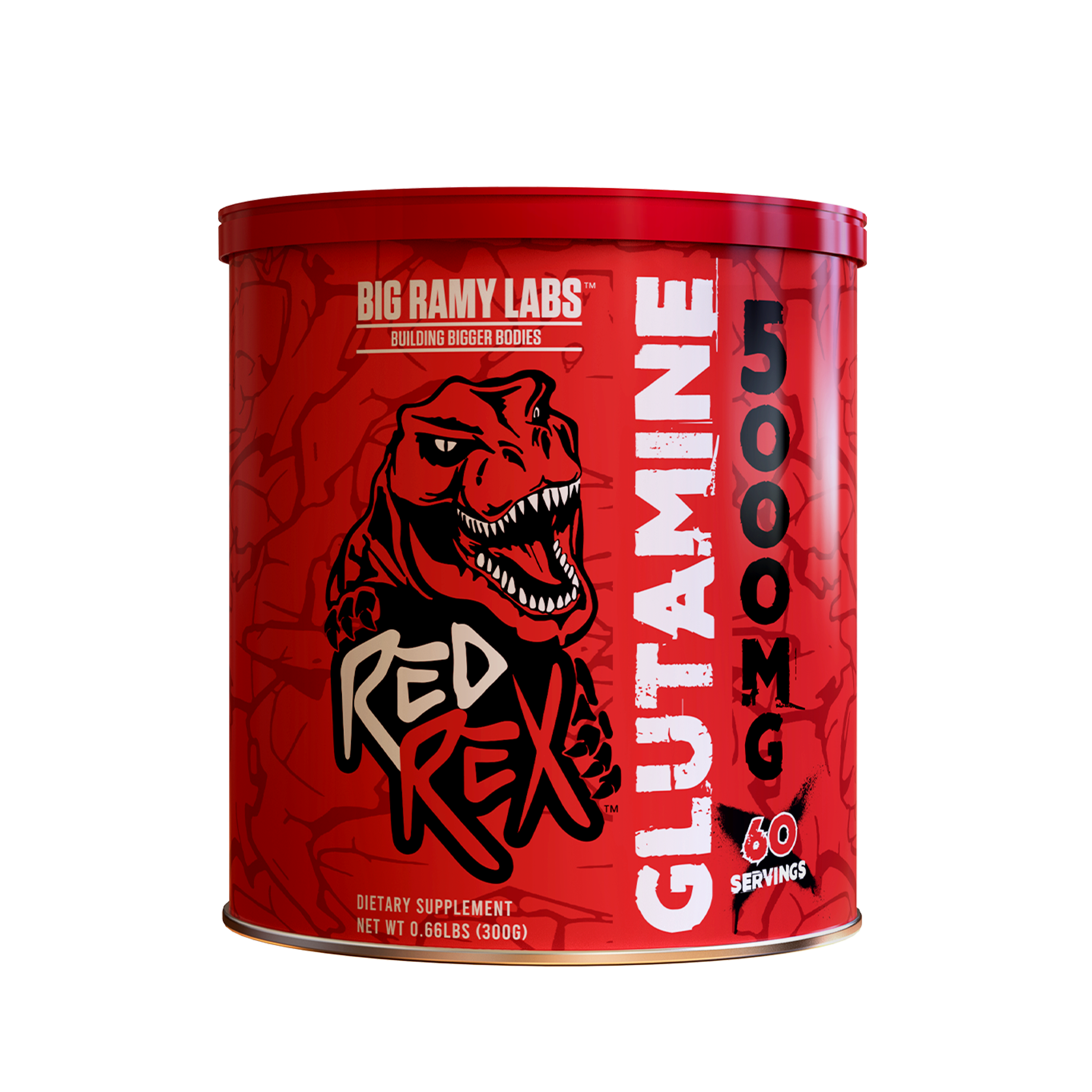 RED REX GLUTAMINE 5000MG UNFLAVORED - Big Ramy Labs Egypt