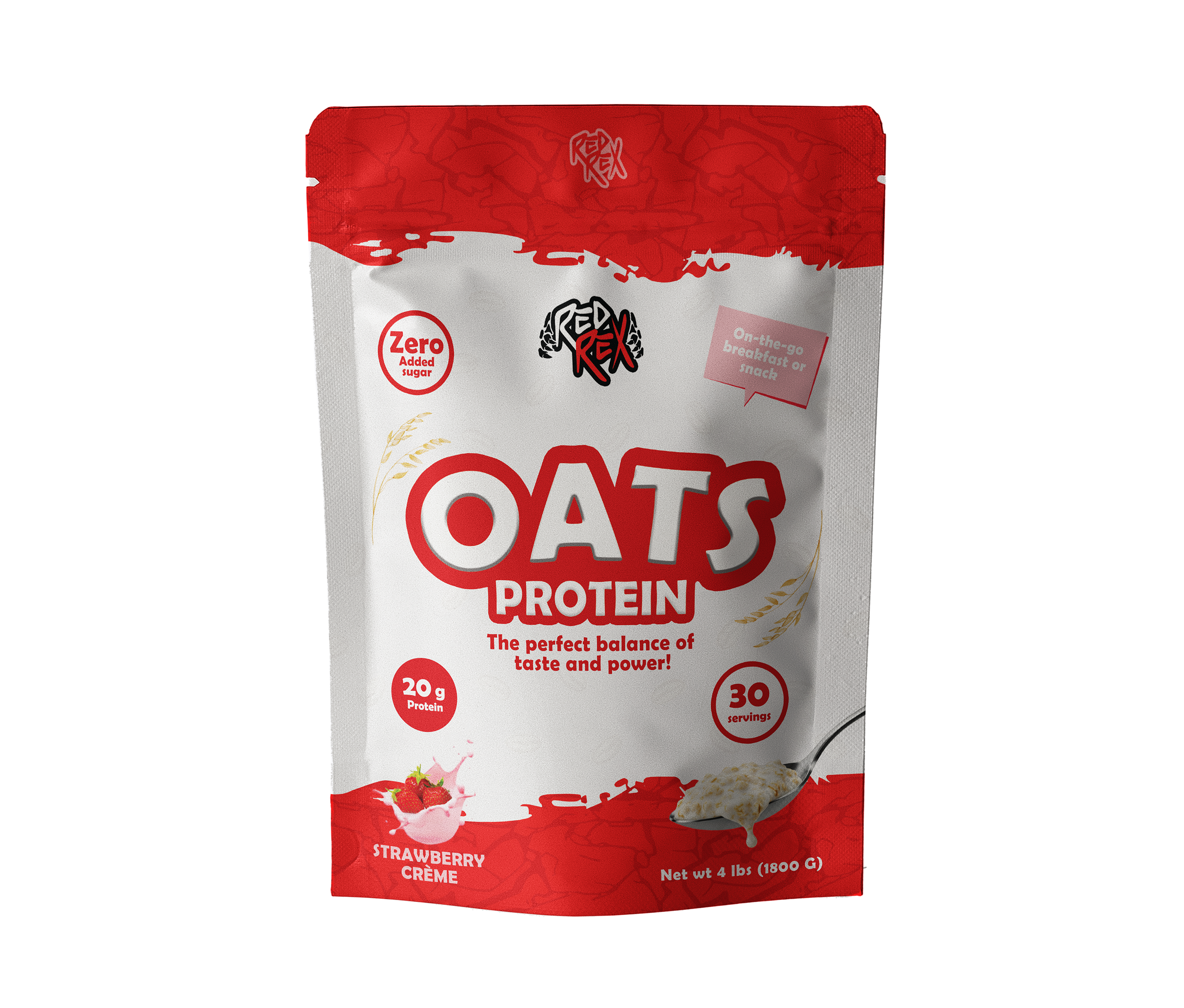 RED REX PROTEIN OATS