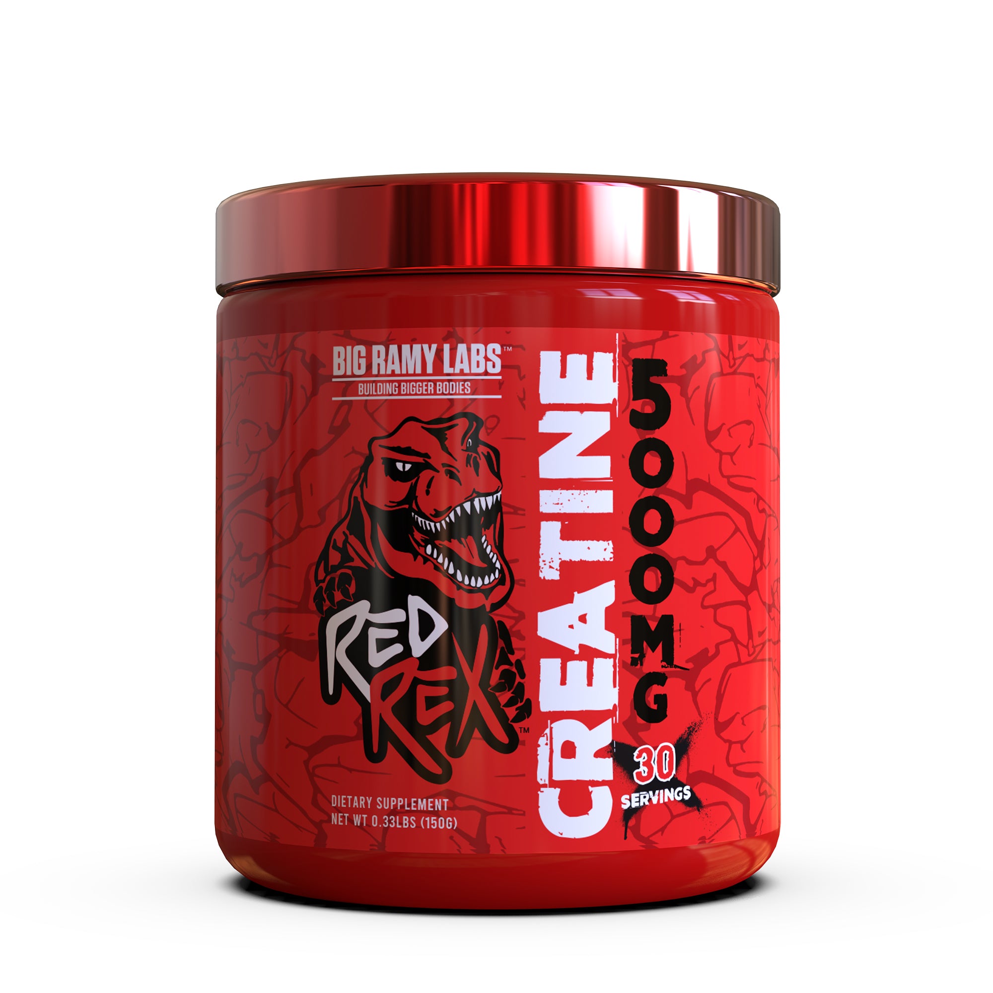 RED REX CREATINE 5000MG UNFLAVORED - Big Ramy Labs Egypt