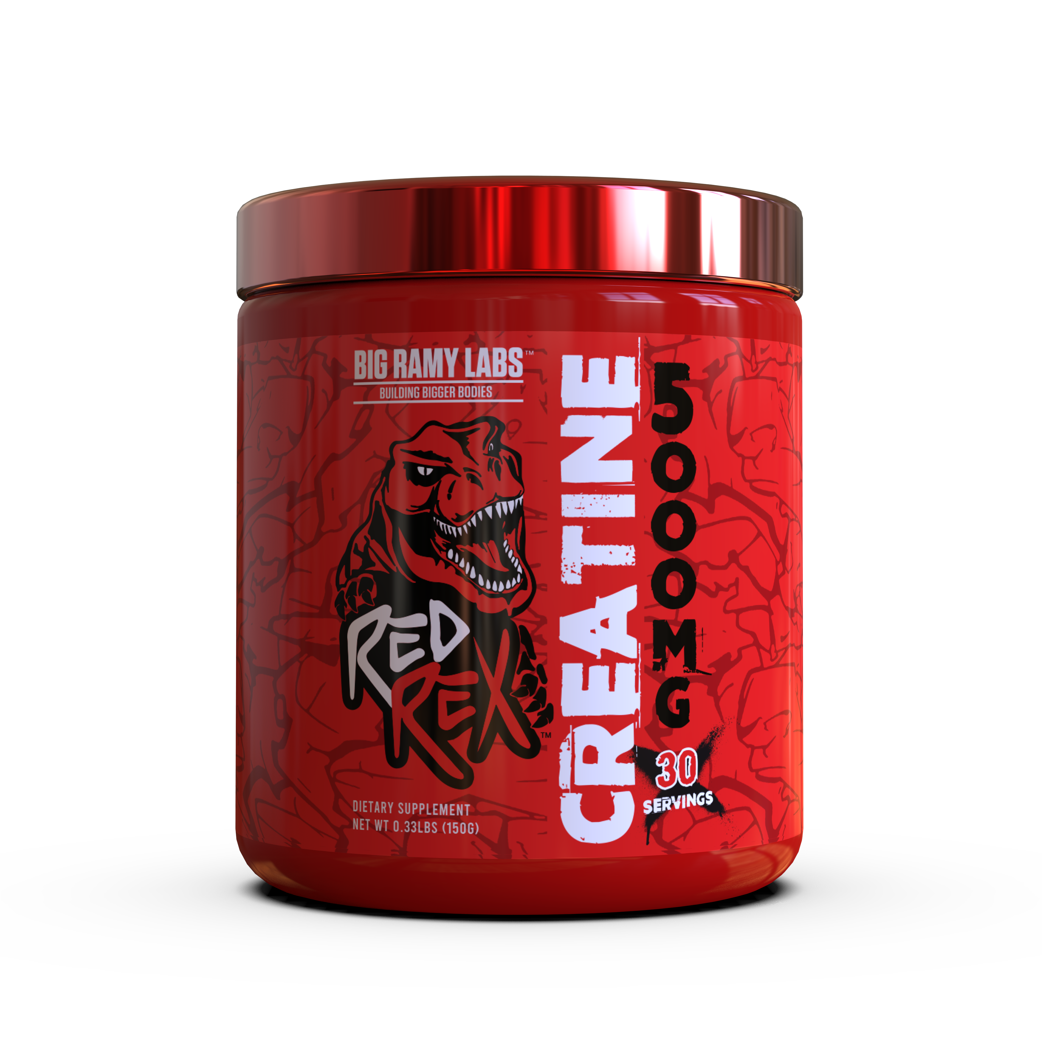 RED REX CREATINE 5000MG UNFLAVORED - Big Ramy Labs Egypt