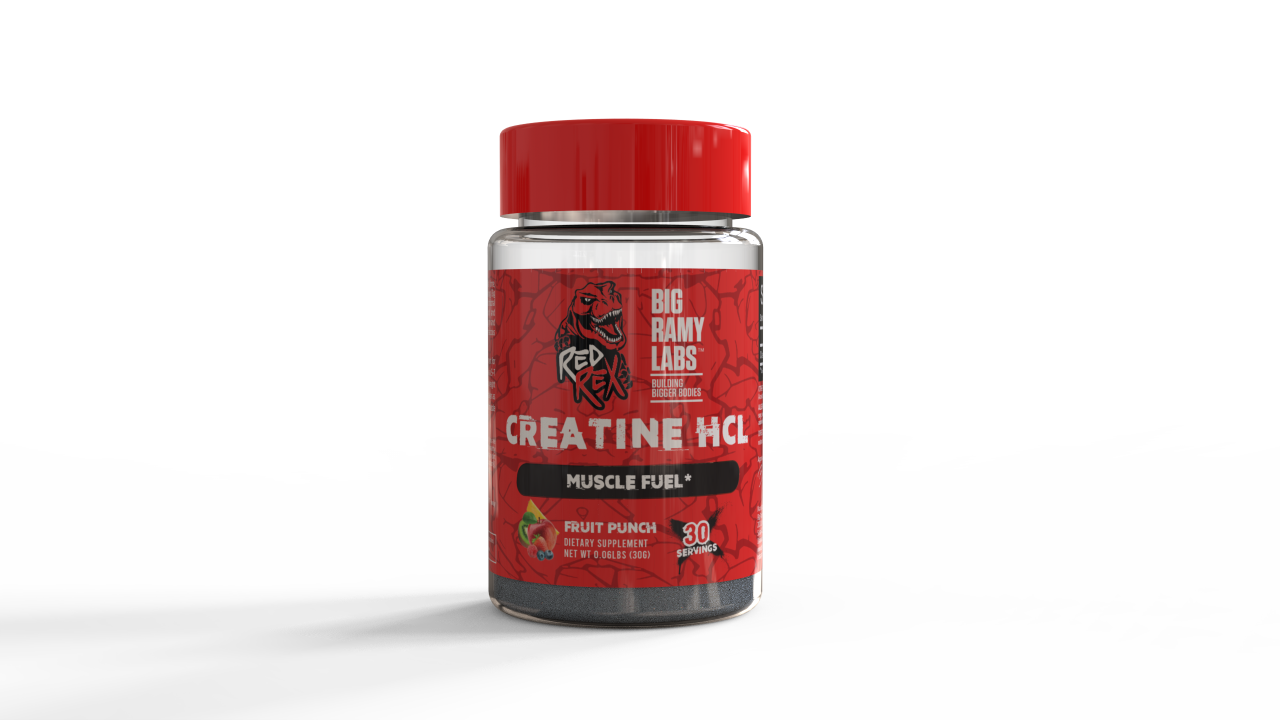 RED REX CREATINE HCL 750MG FRUIT PUNCH 30 Servings