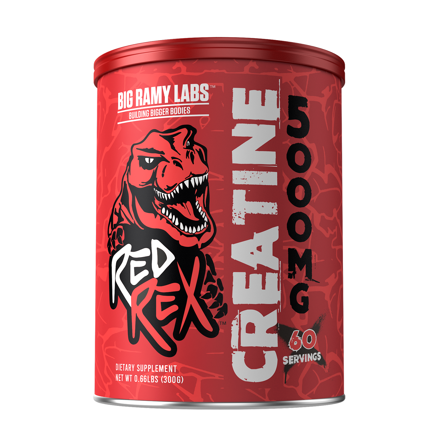 RED REX CREATINE 5000MG UNFLAVORED - Big Ramy Labs Egypt