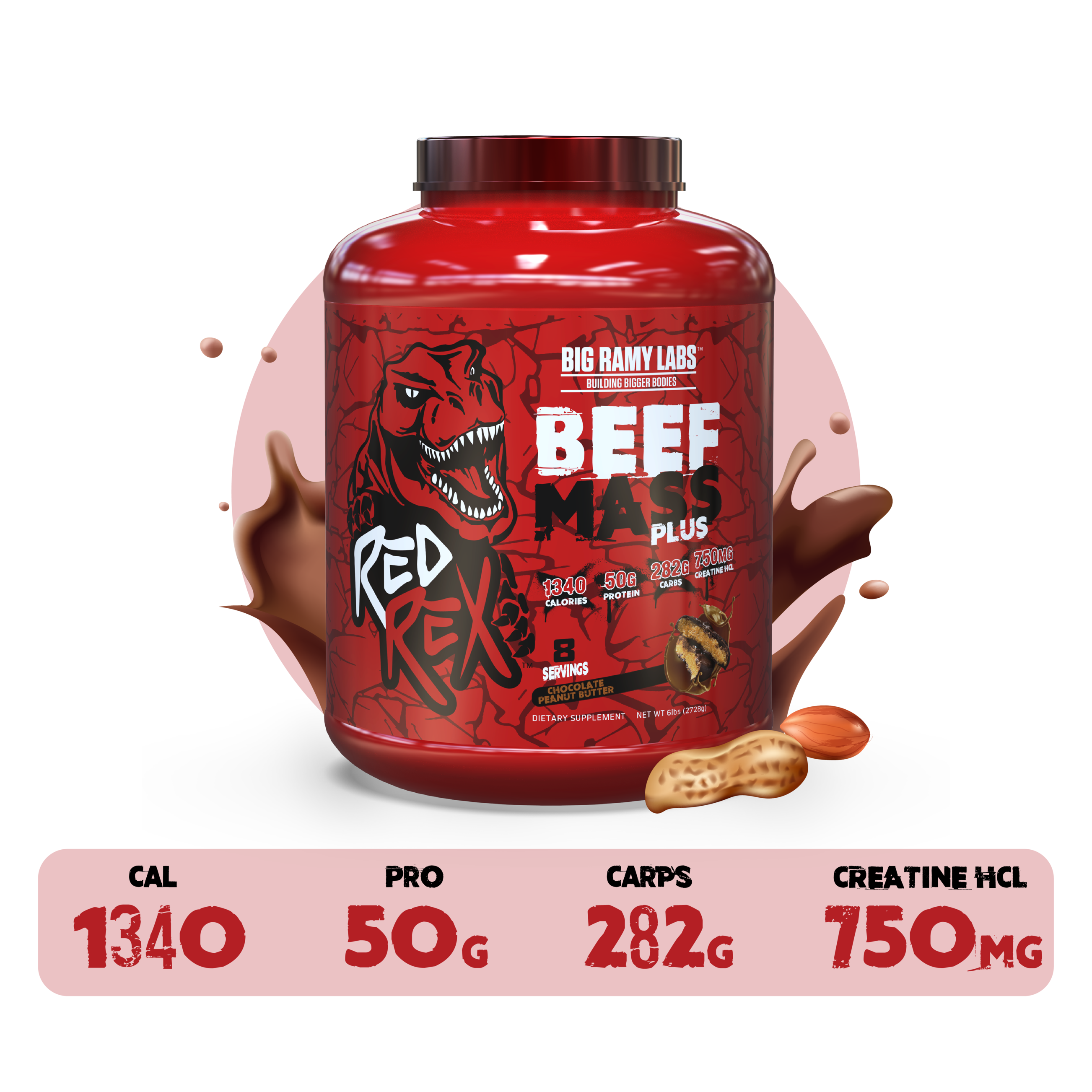 RED REX BEEF MASS PLUS