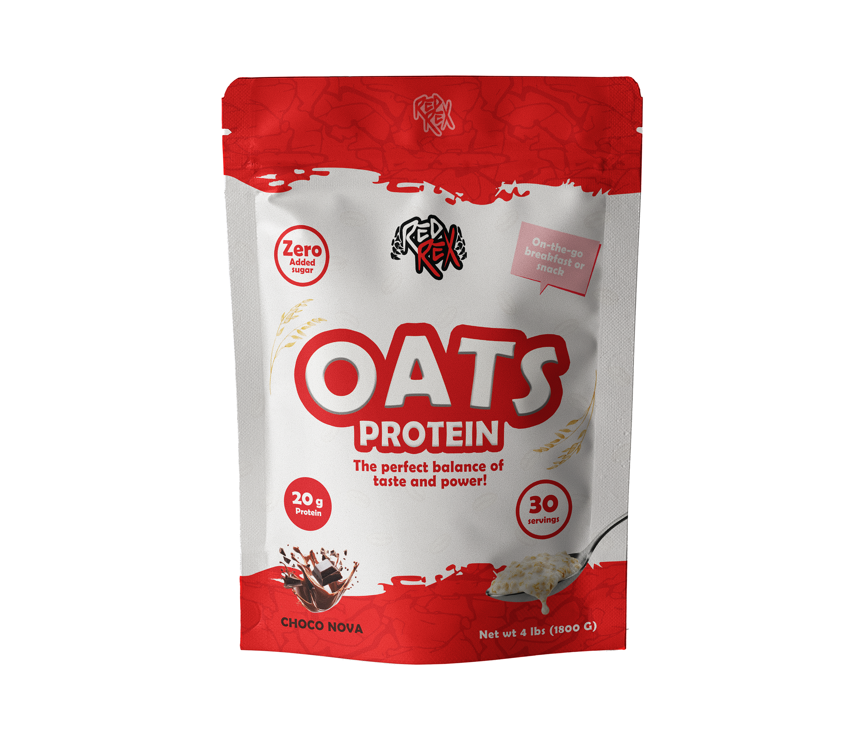 RED REX PROTEIN OATS