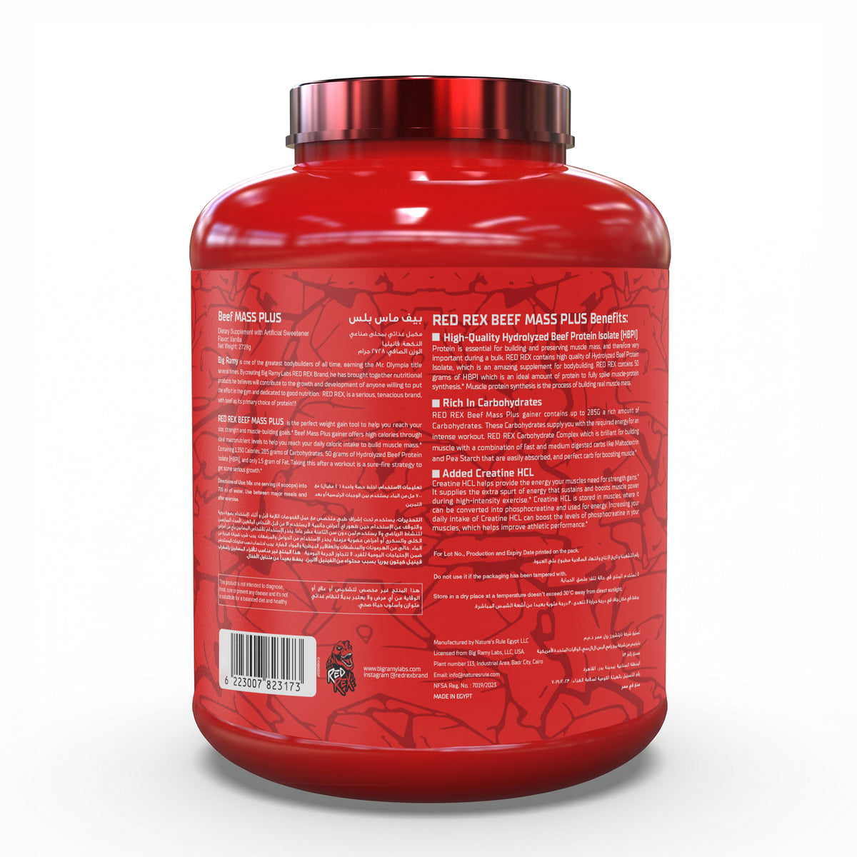 RED REX BEEF MASS PLUS