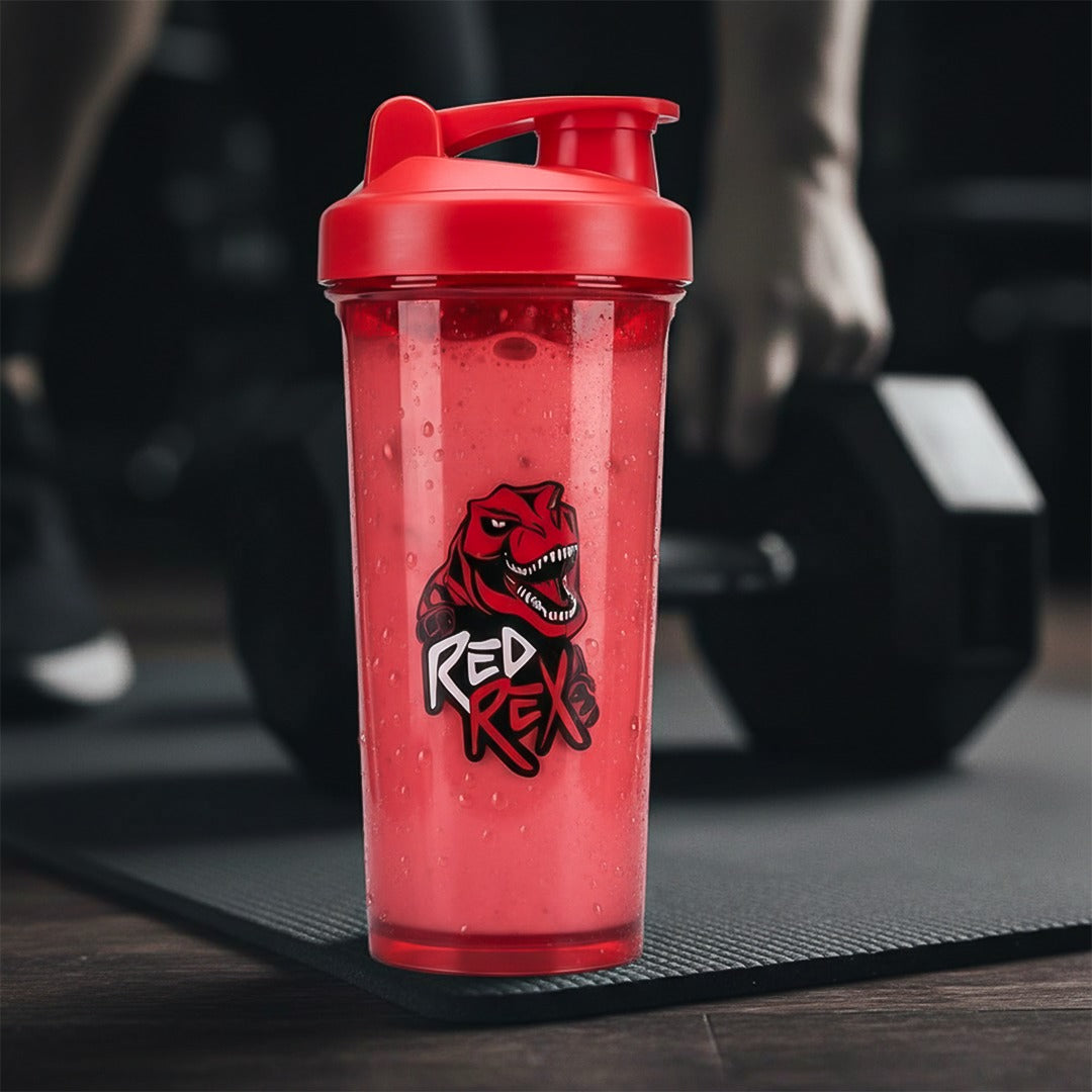 RED REX GYM SHAKER 600 ML