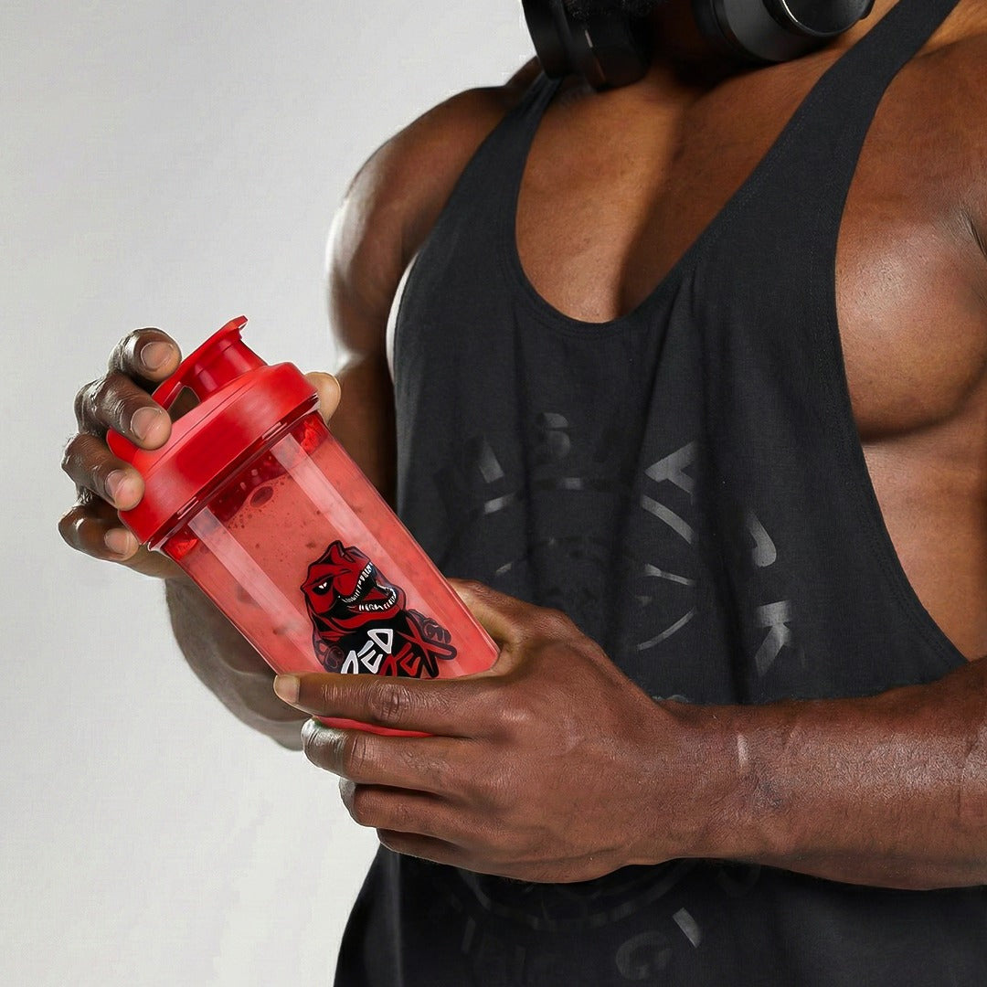 RED REX GYM SHAKER 600 ML