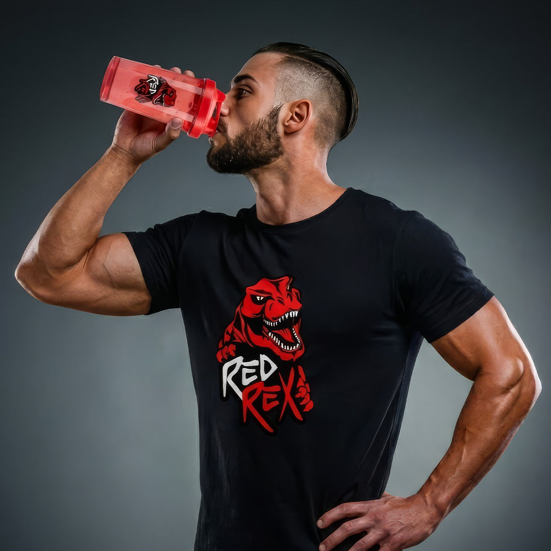 RED REX GYM SHAKER 600 ML