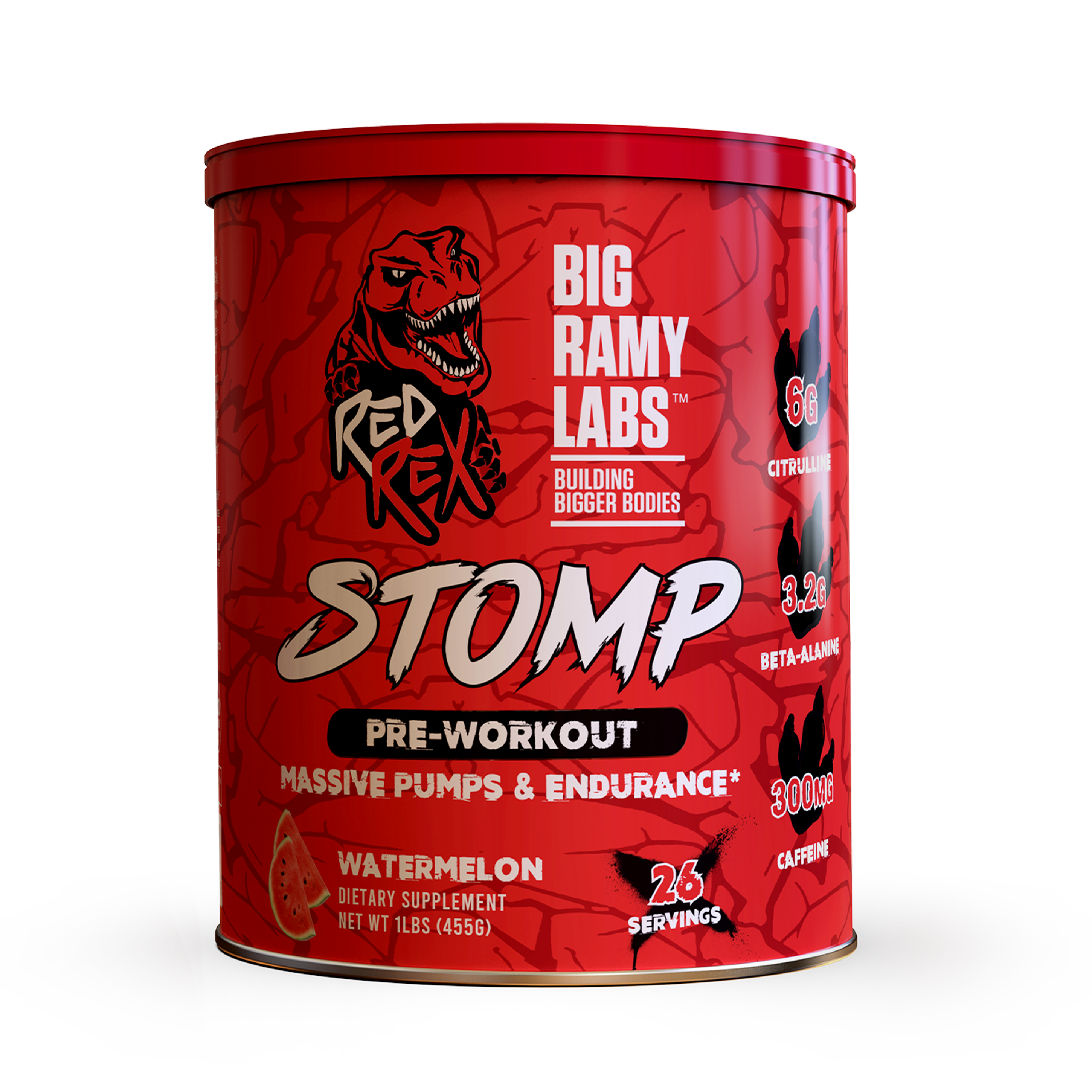 RED REX STOMP PREWORKOUT