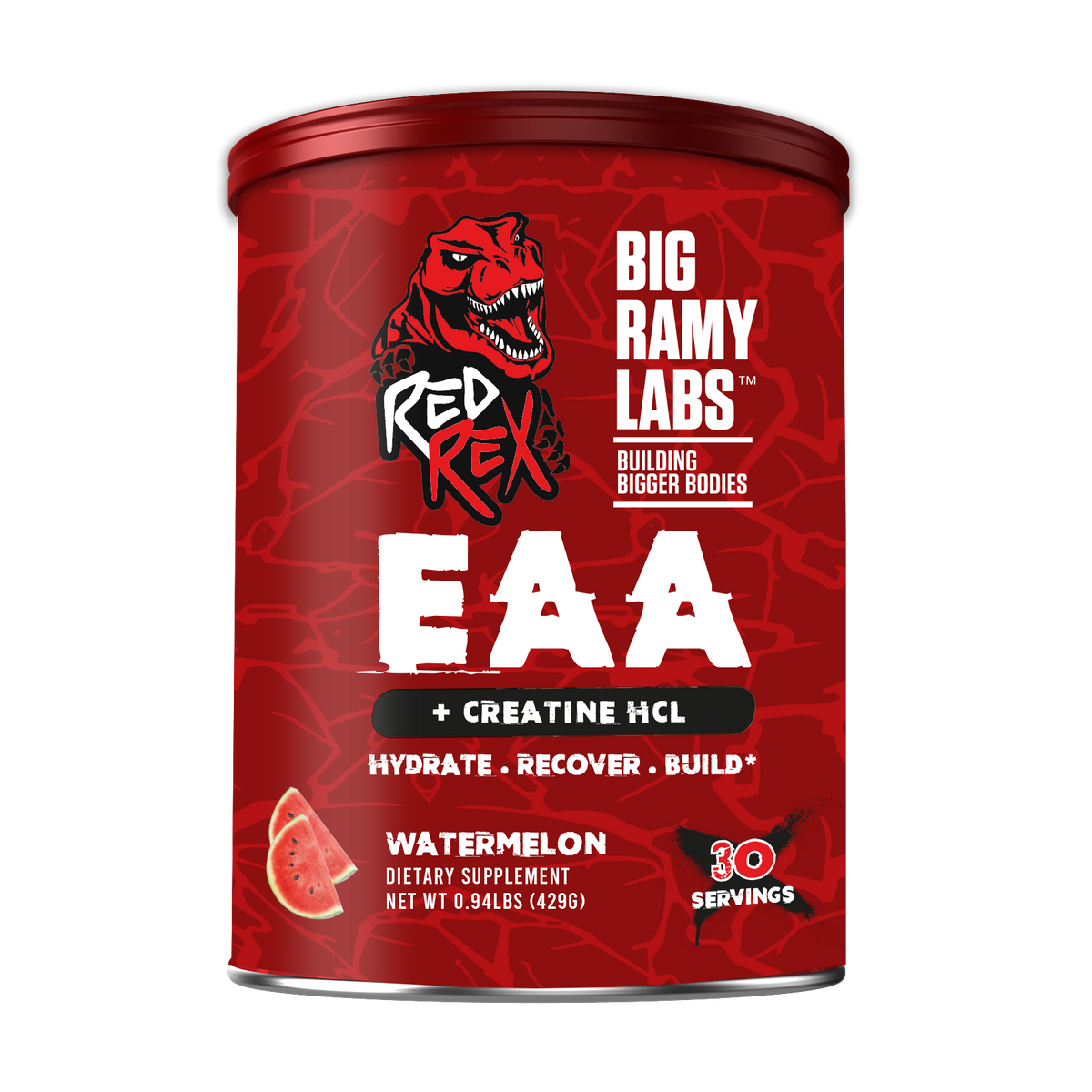 Reg Creatine RED REX EAA + CREATINE HCL – Big Ramy Labs Egypt